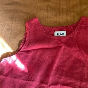 100% linen tanktop